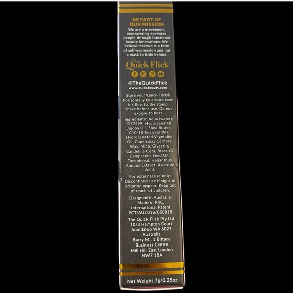 New: The Quick Flick - Modest 10MM Intense Black Eyeliner Stamp - Picture 3 of 10